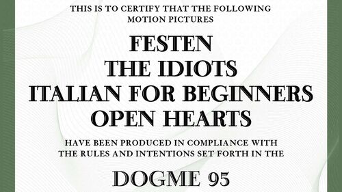 DOGMA '95 - 30 jaar