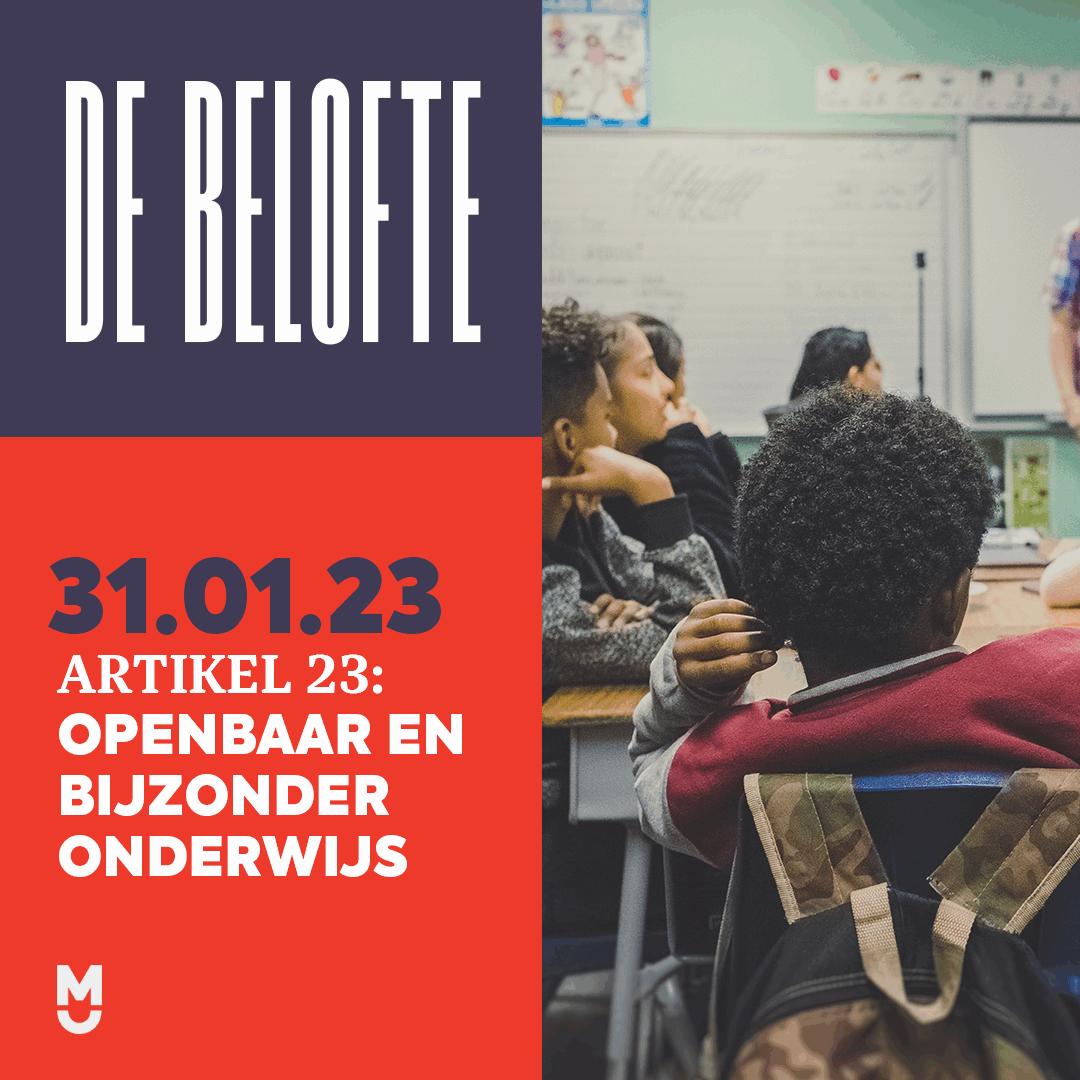 Editie 5: ARTIKEL 23 - openbaar en bijzonder onderwijs | 31 januari 2023