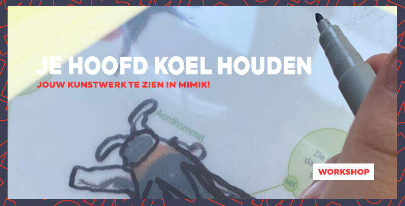 Houd je hoofd koel Banner